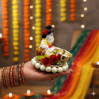 Kanha Tilak Plate, 6 Inches