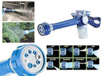 Water Cannon 8 in 1 Turbo Water Spray Gun for Car Washing, Gardening Home Cleaning with inbuilt Soap Dispenser Tank