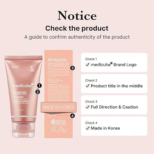 Medicube Collagen Overnight Wrapping Peel Off Facial Mask